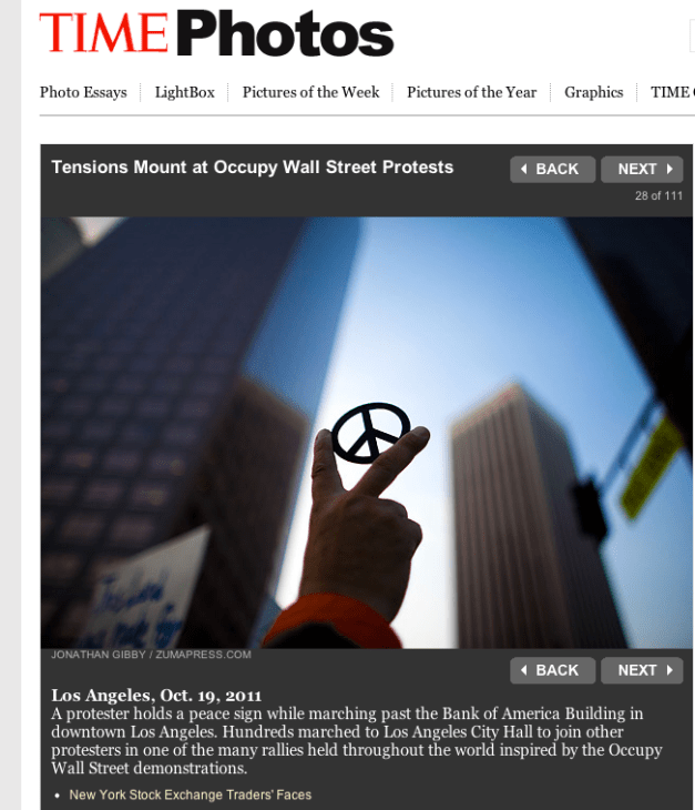 Occupy Los Angeles Protests