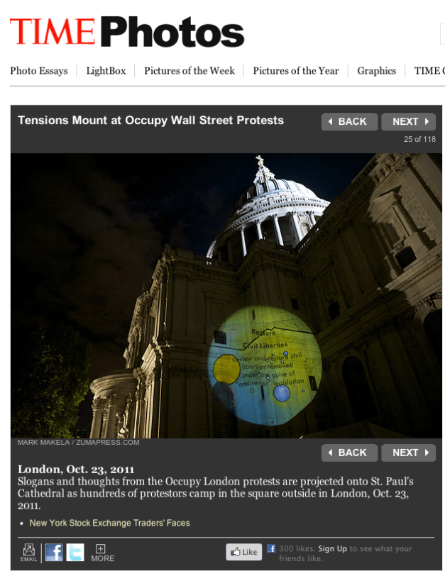 Occupy London Protests