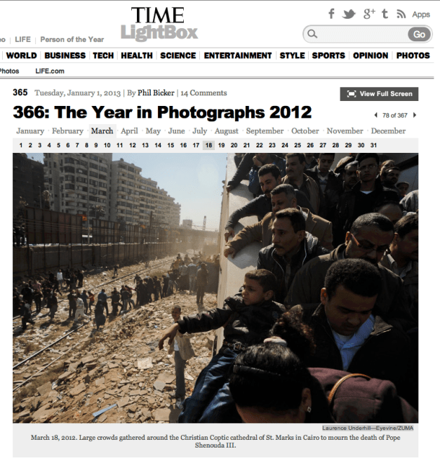 © Laurence Underhill/Eyevine/ZUMAPress.com