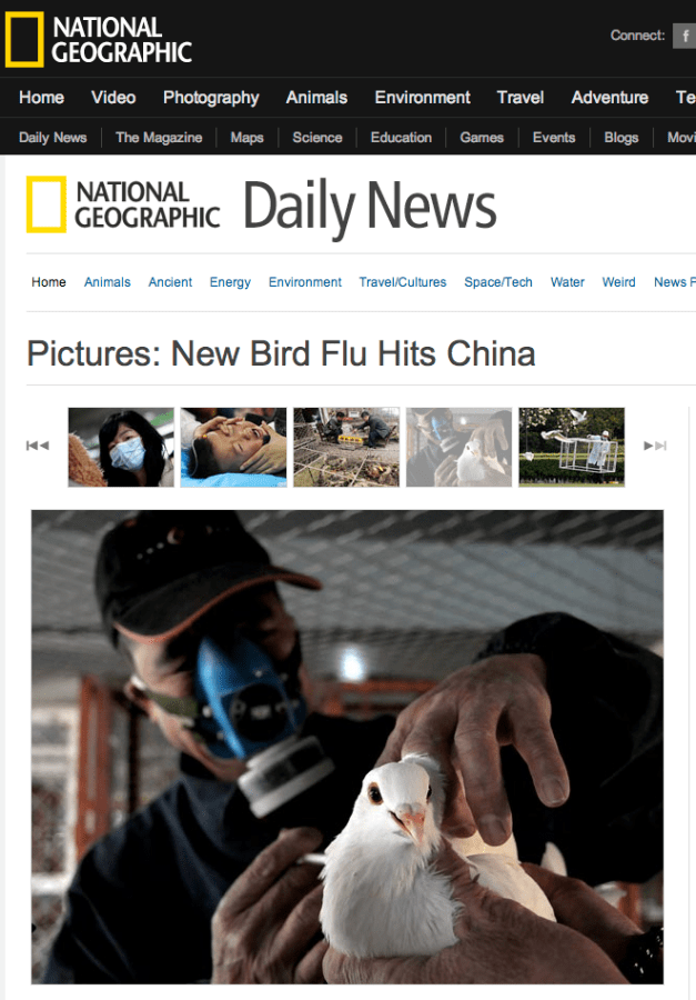 Photograph from Xinhua:Zuma Press