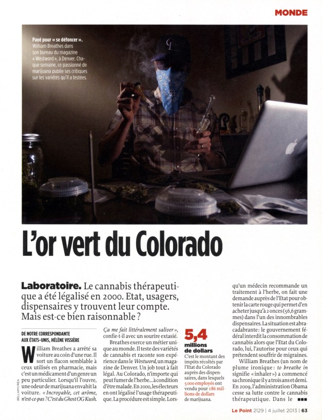 Le Point Bellamy 4 juillet 2013