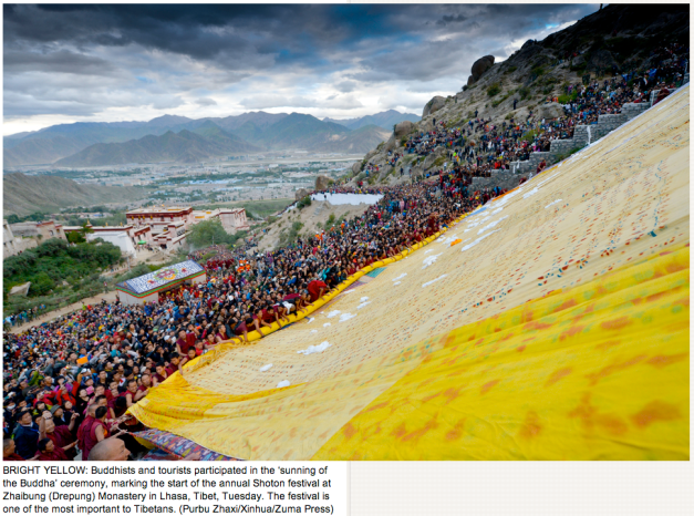 Purbu Zhaxi:Xinhua:Zuma Press