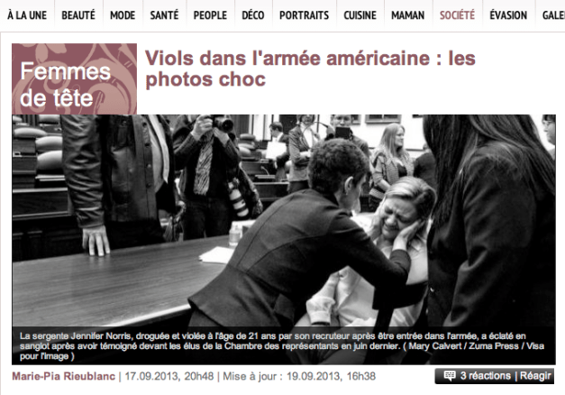 MaryCalvert:Le Parisien