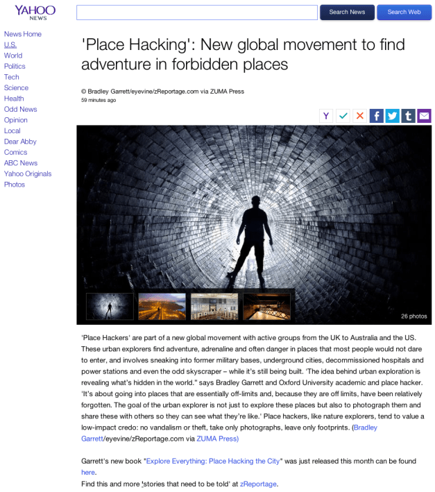 © Bradley Garrett:eyevine:zReportage.com via ZUMA Press