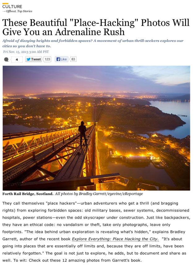 by Bradley Garrett:eyevine:zReportage