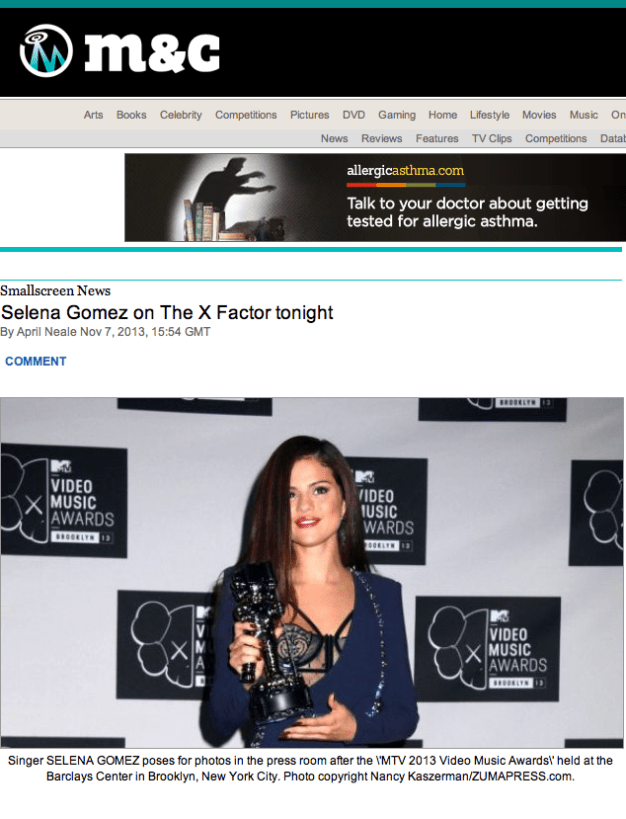 Nancy Kaszerman:ZUMAPRESS.com