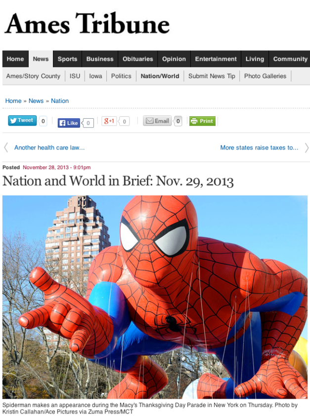 Kristin Callahan:Ace Pictures via Zuma Press:MCT