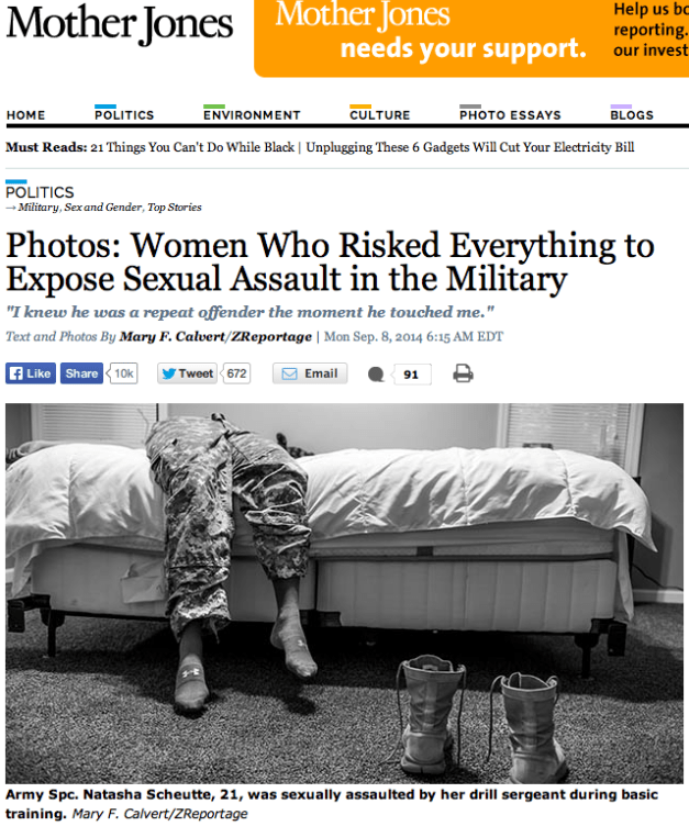 Mary F. Calvert:ZReportage