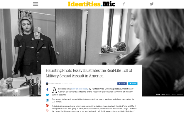 Mary F. Calvert:ZUMA