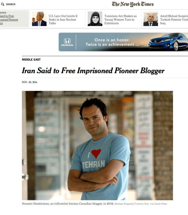 Michael Stuparyk:Toronto Star, via Zuma Press