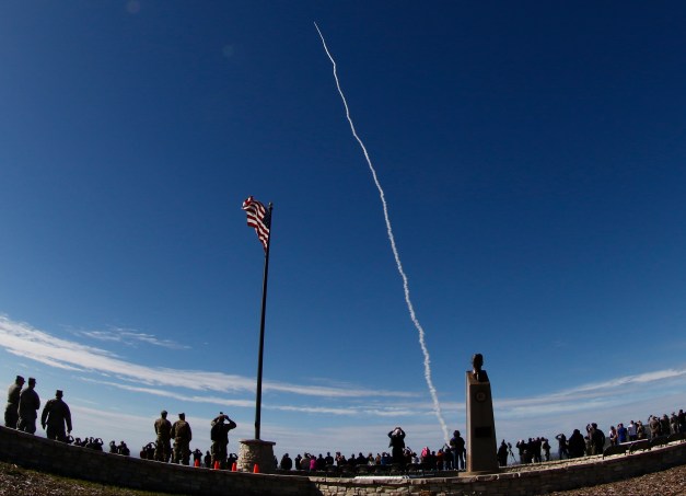 Missile-Defense Interceptor Launched From Vandenberg AFB