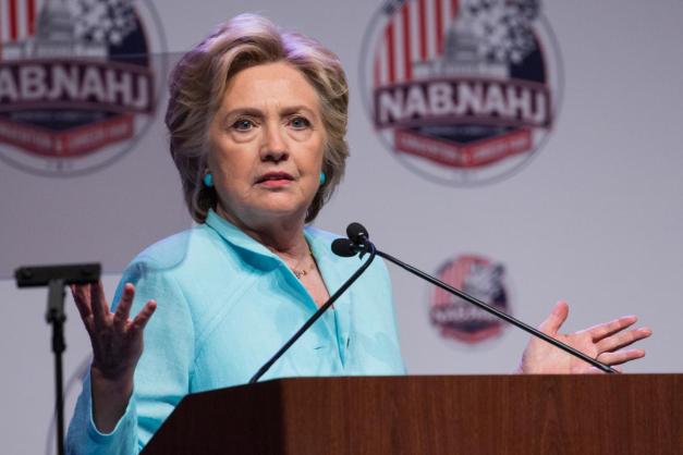 Hillary Clinton Speaks at Journalist Conference