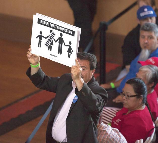 Bernie Sanders Discusses Immigration Reform During Los Angeles Town Hall