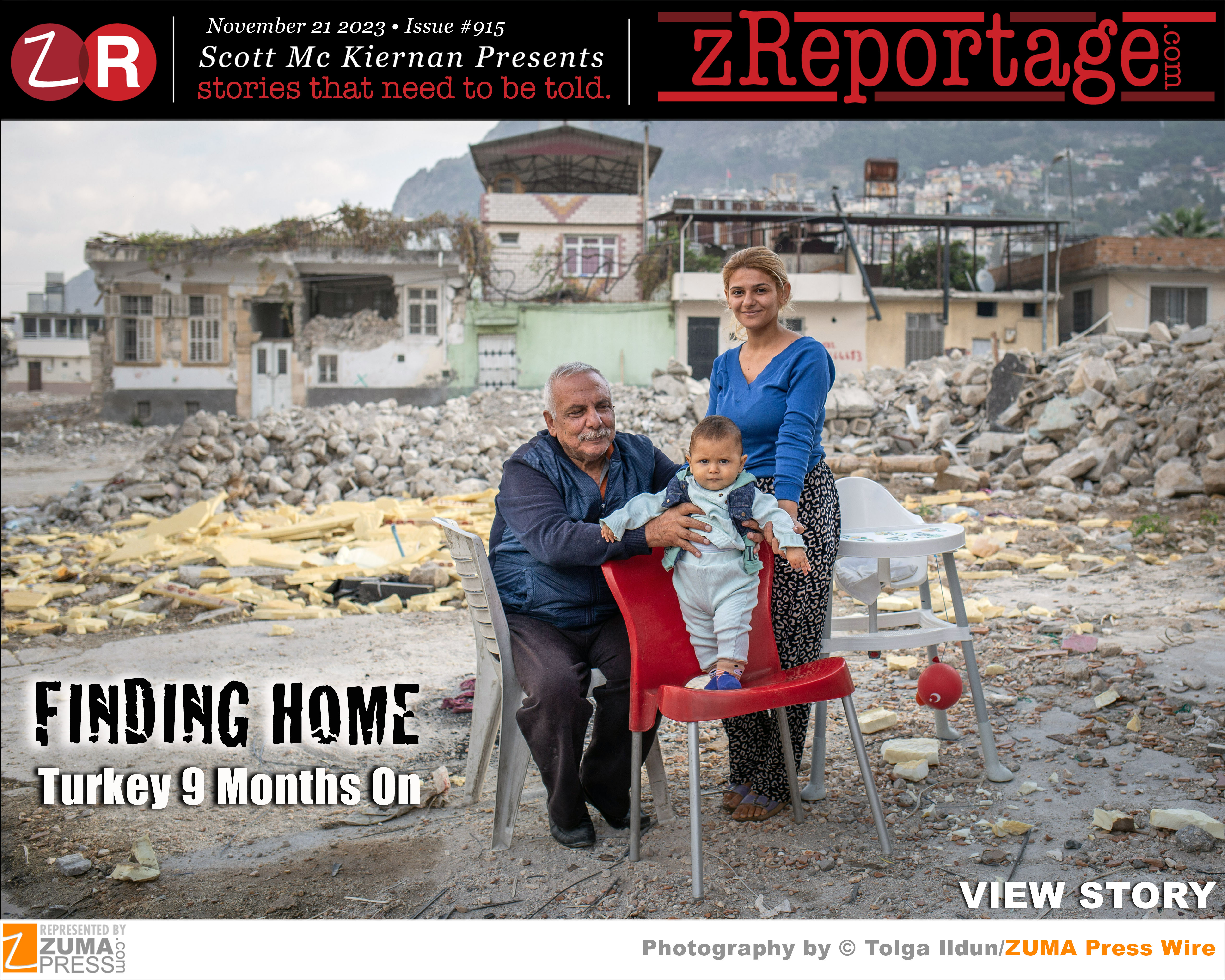 Scott Mc Kiernan presents New zReportage.com Story: ‘FINDING HOME ...